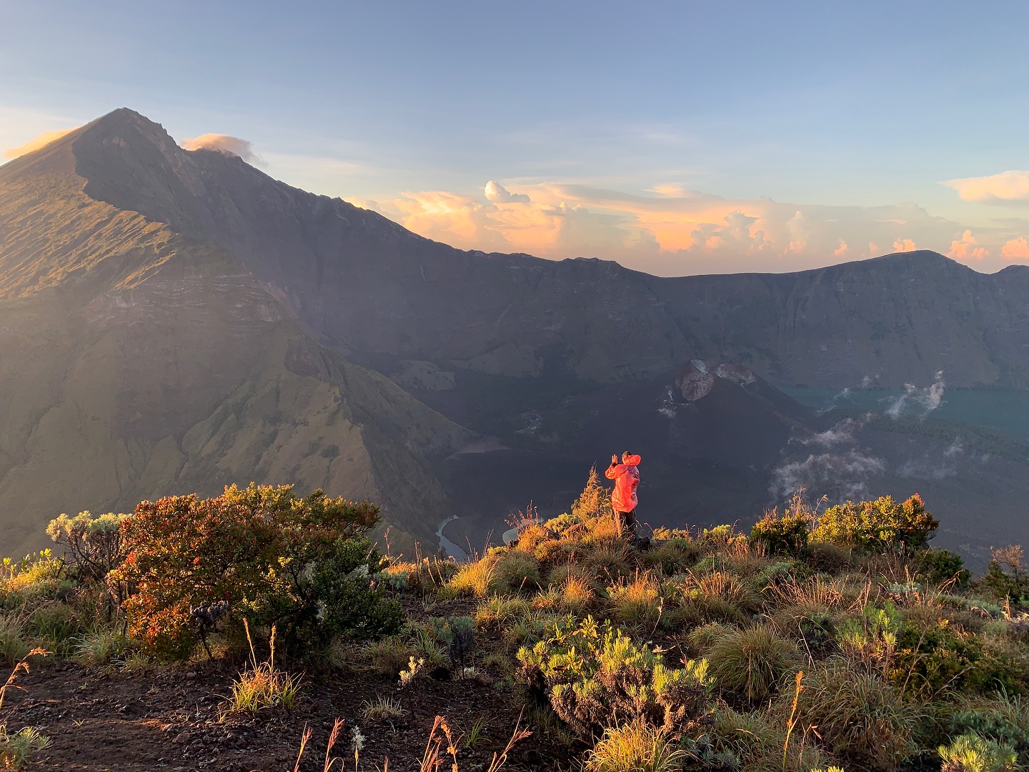 senaru crater rim